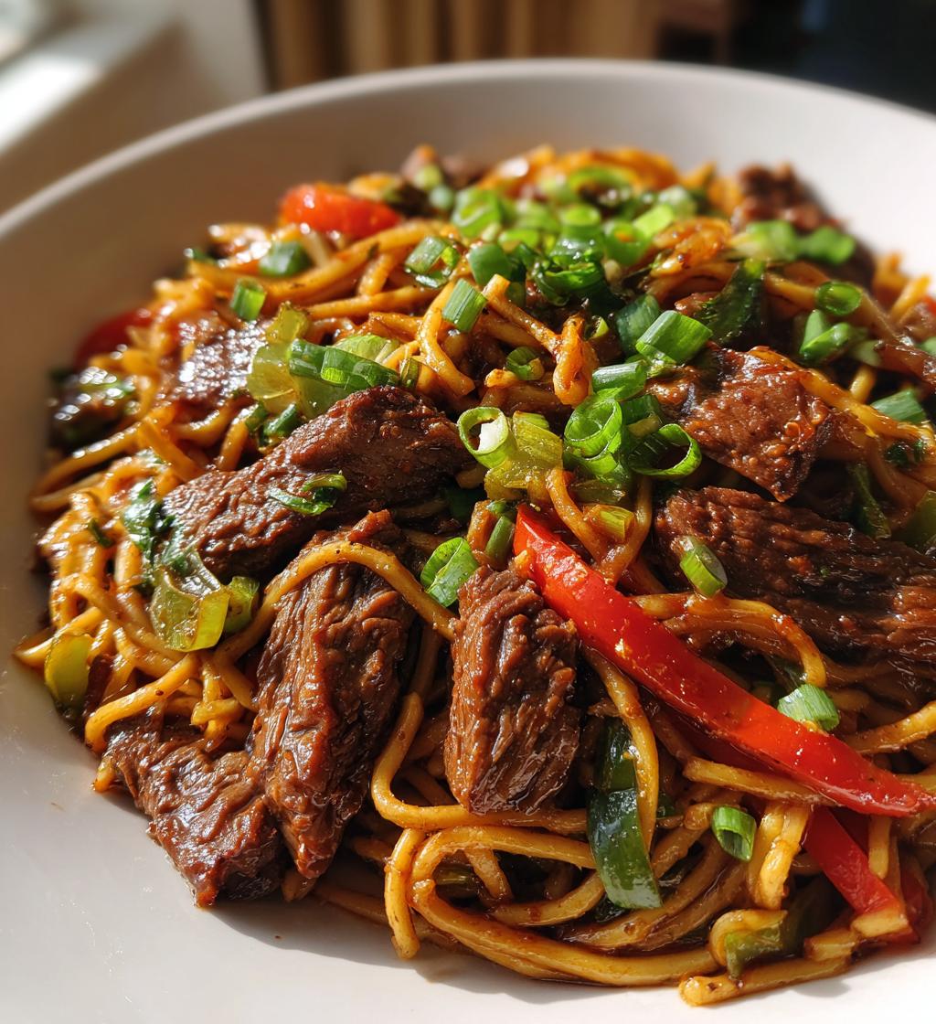 hoisin beef noodles a bold flavor packed delight