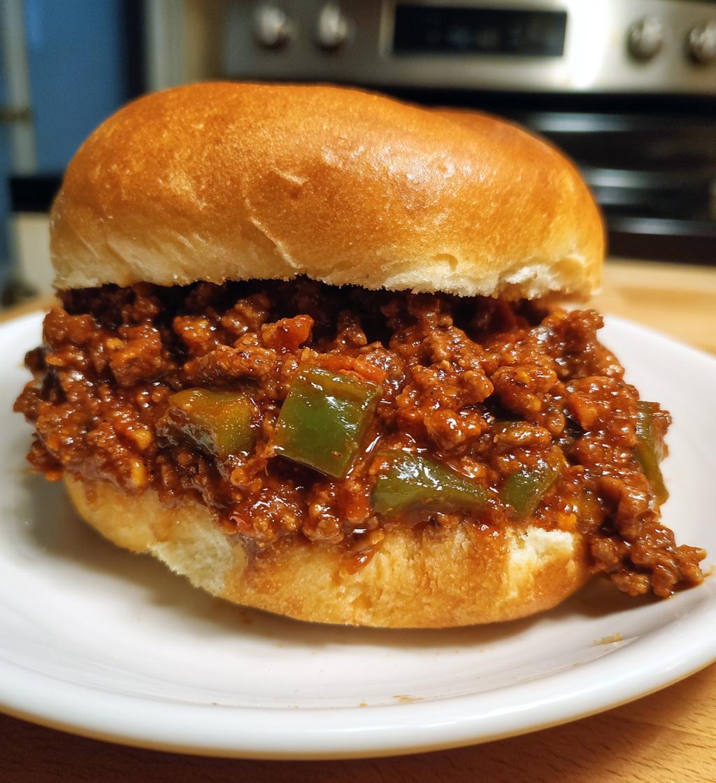 homemade sloppy joes