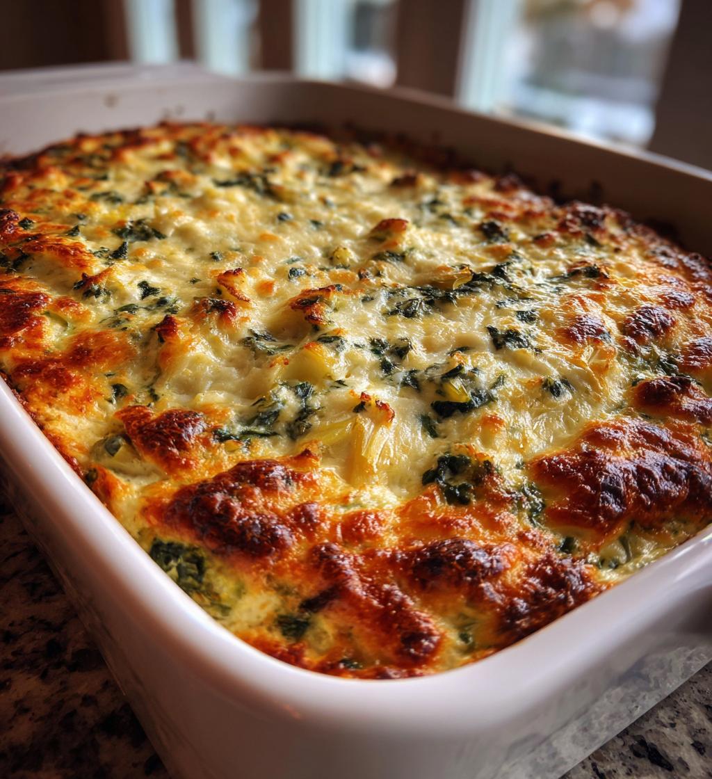 homemade spinach and artichoke dip
