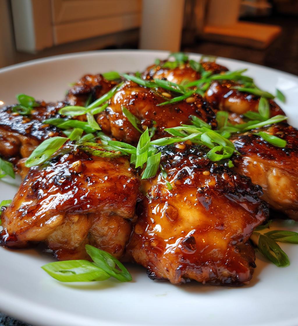 honey garlic chicken