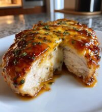 honey mustard chicken with cheese