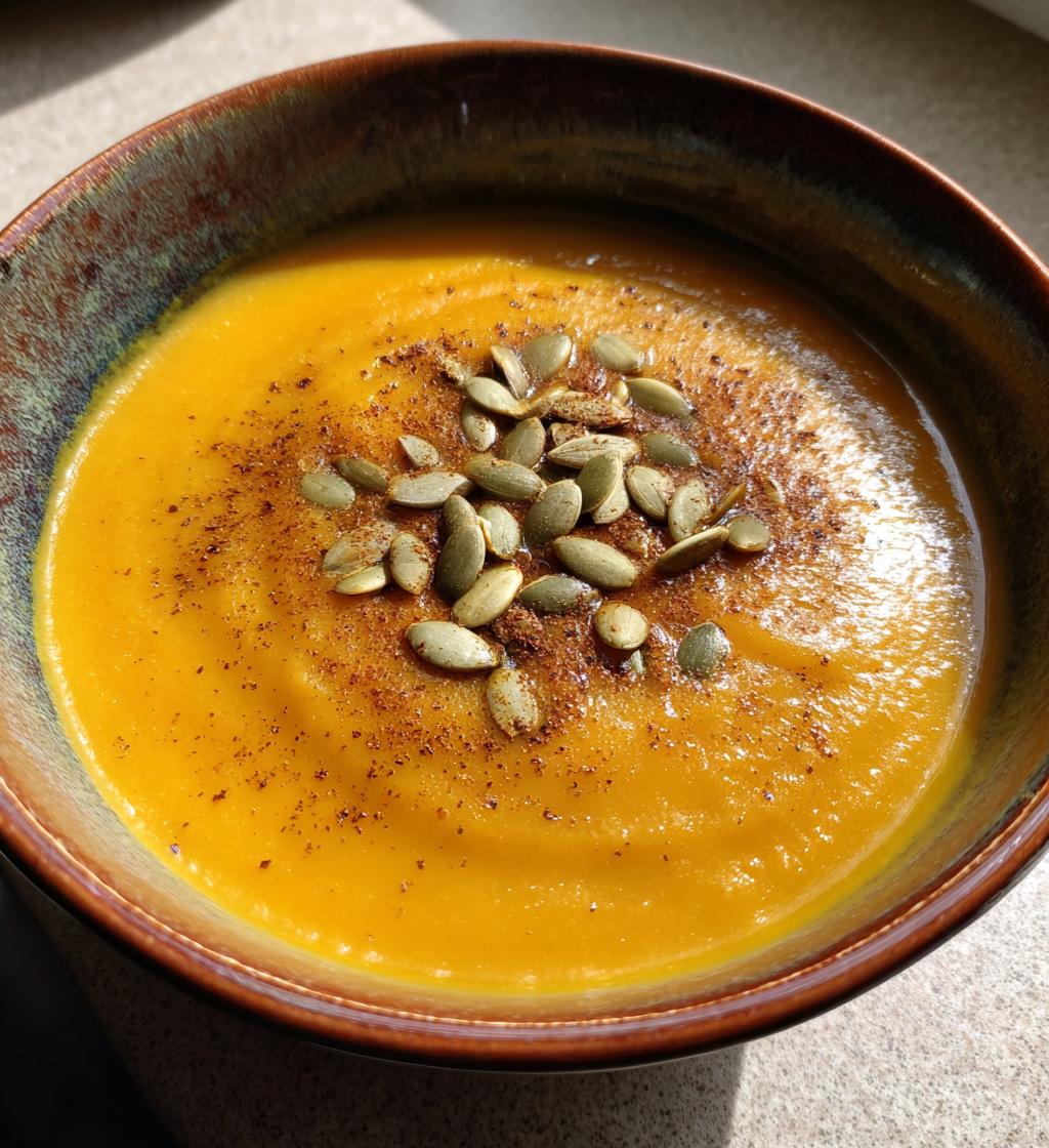 honey roasted acorn squash soup