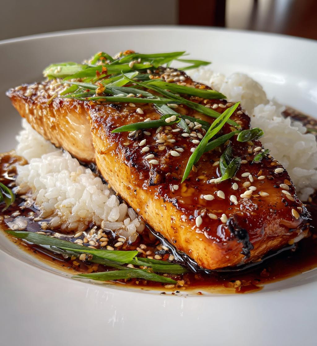 honey soy glazed salmon