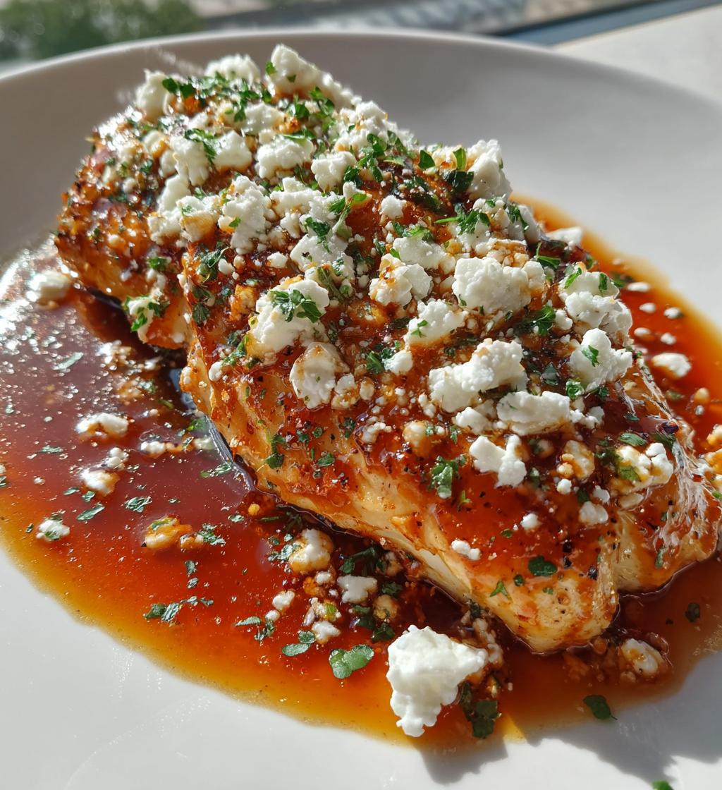 hot honey feta chicken - detail 1