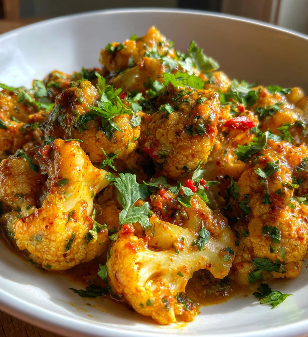 indian butter cauliflower