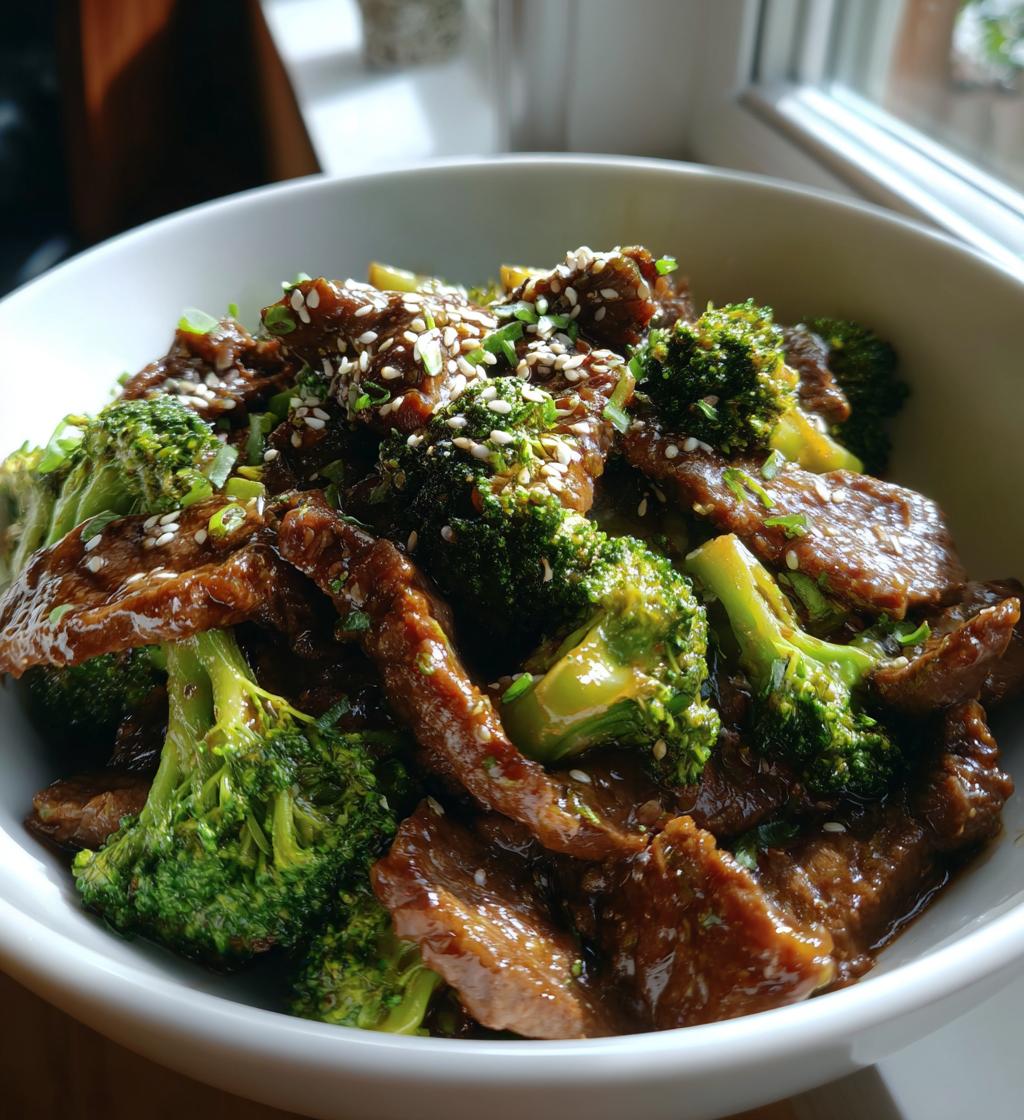 instant pot beef and broccoli
