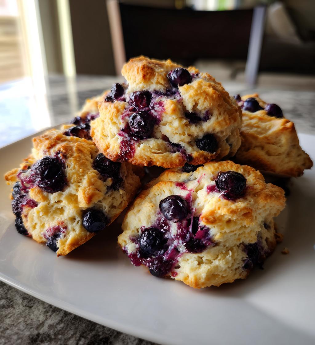 irresistible blueberry biscuits recipe - detail 1