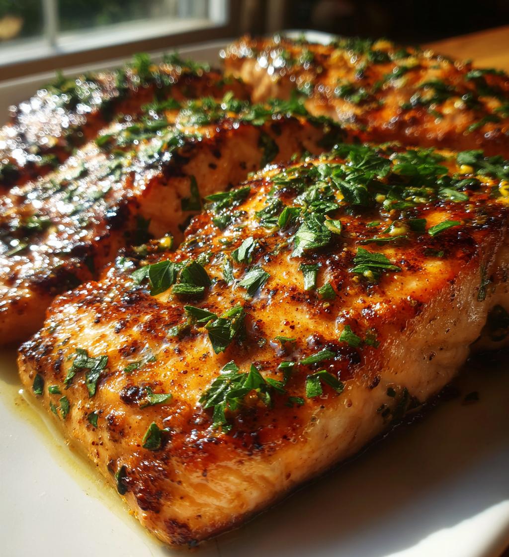 irresistible grilled salmon with the best salmon seasoning - detail 1
