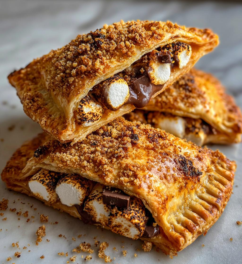 irresistible smores hand pies - detail 1