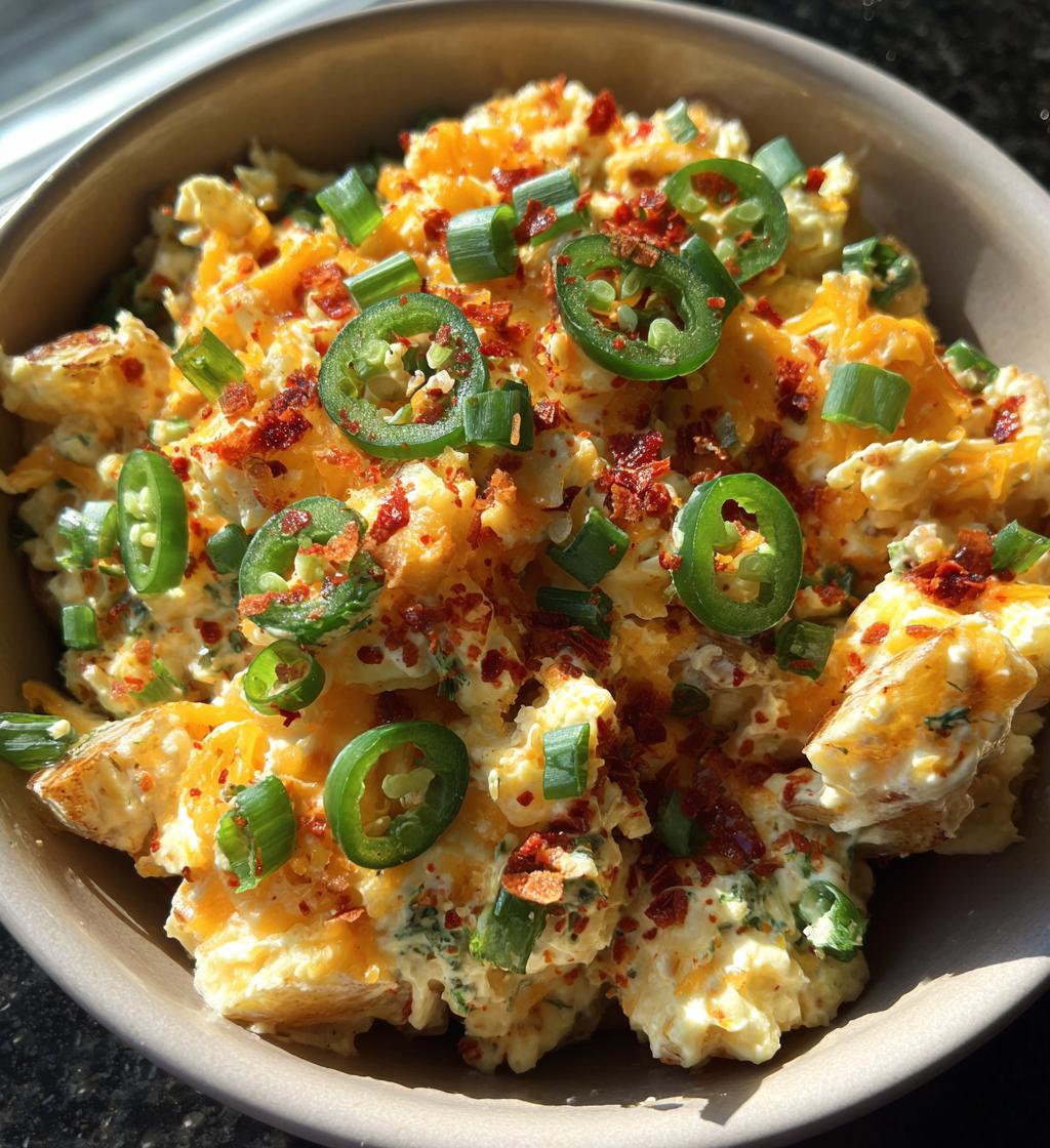 jalapeno popper potato salad