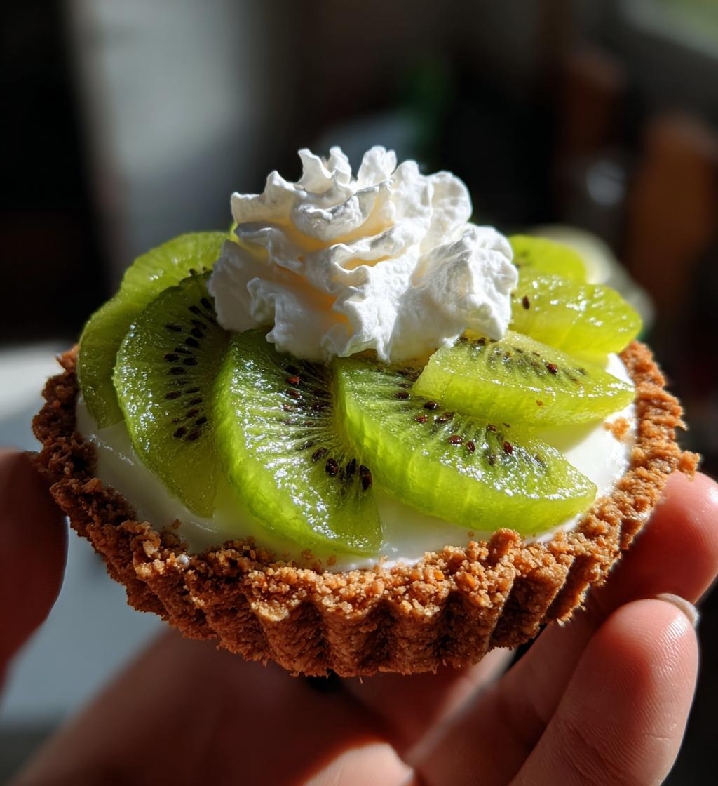kiwi lime tarts