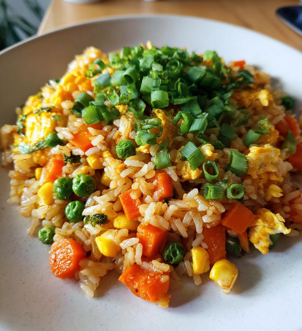 korean veggie fried rice - detail 1