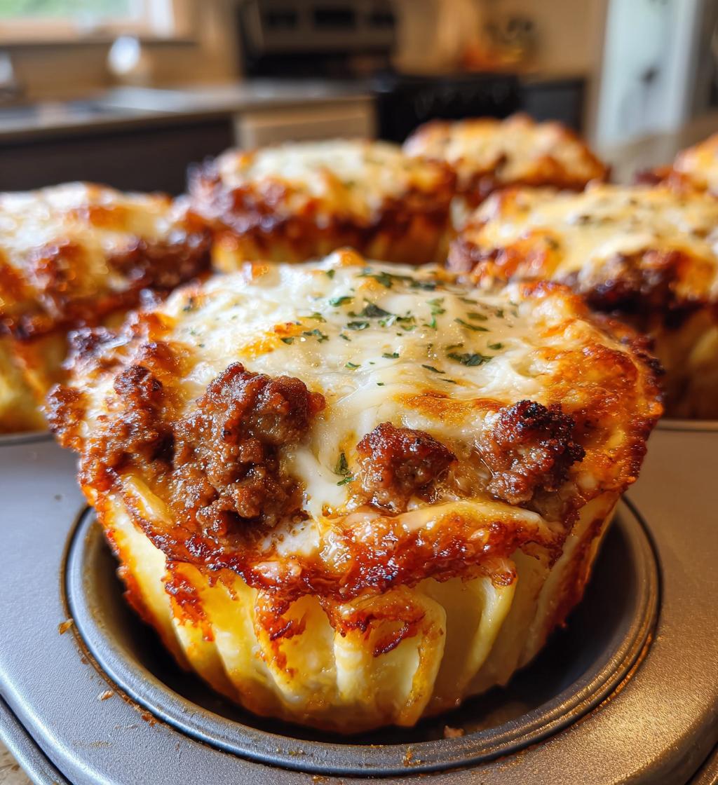 lasagna cups