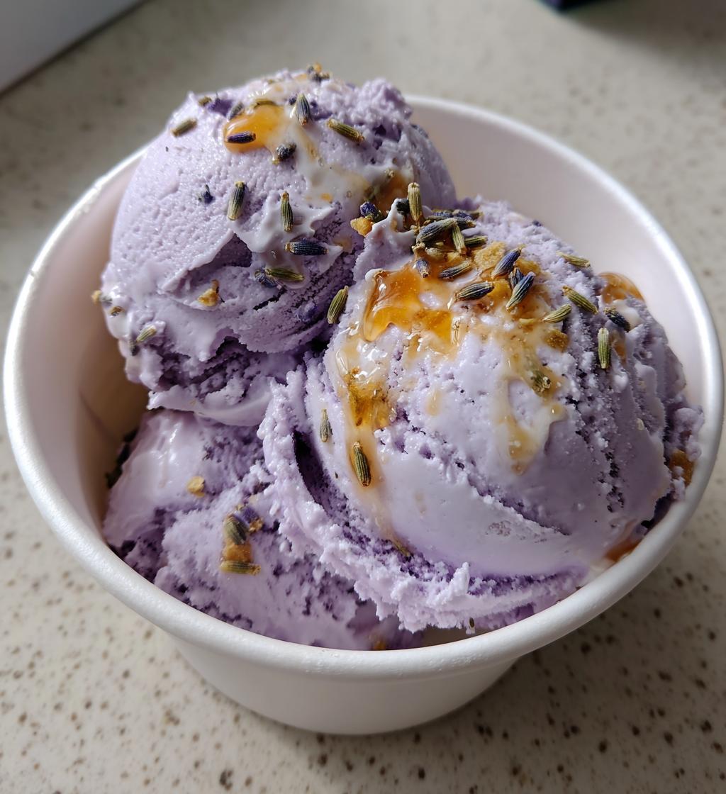 lavender earl grey ice cream