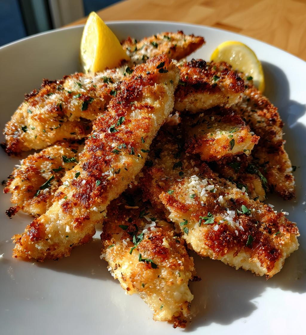 lemon garlic parmesan chicken tenders