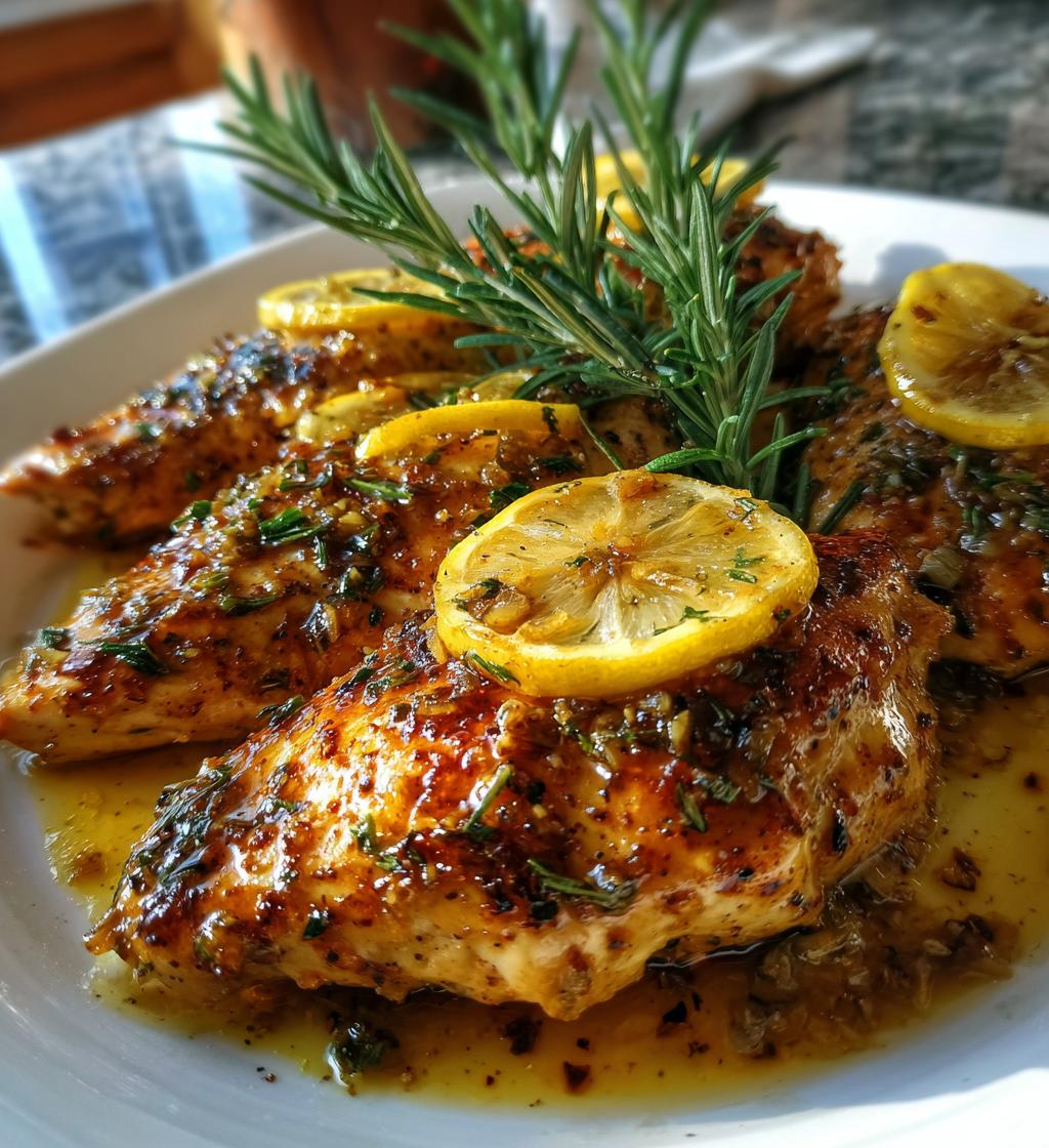 lemon garlic rosemary chicken