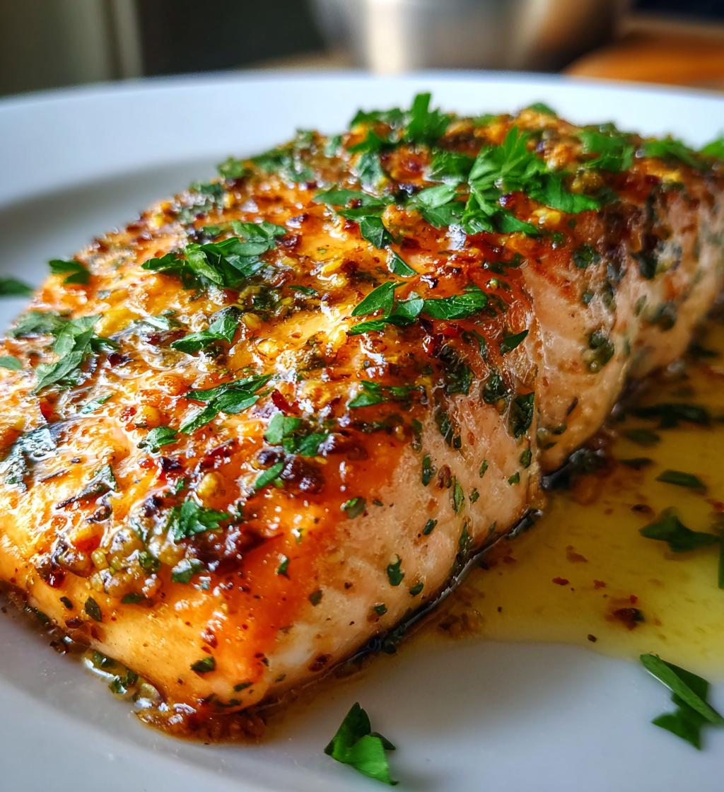 lemon garlic salmon