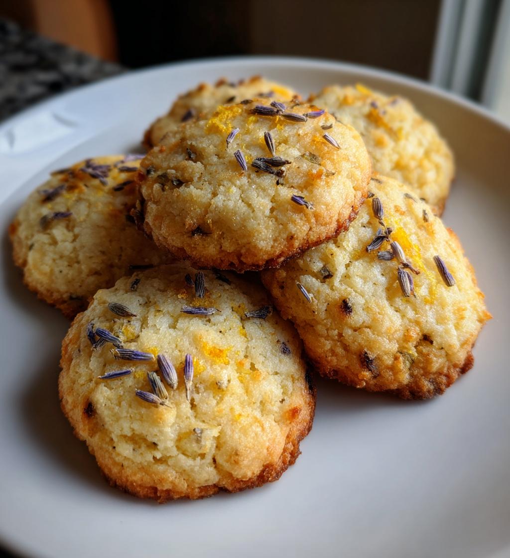 lemon lavender cookies - detail 1