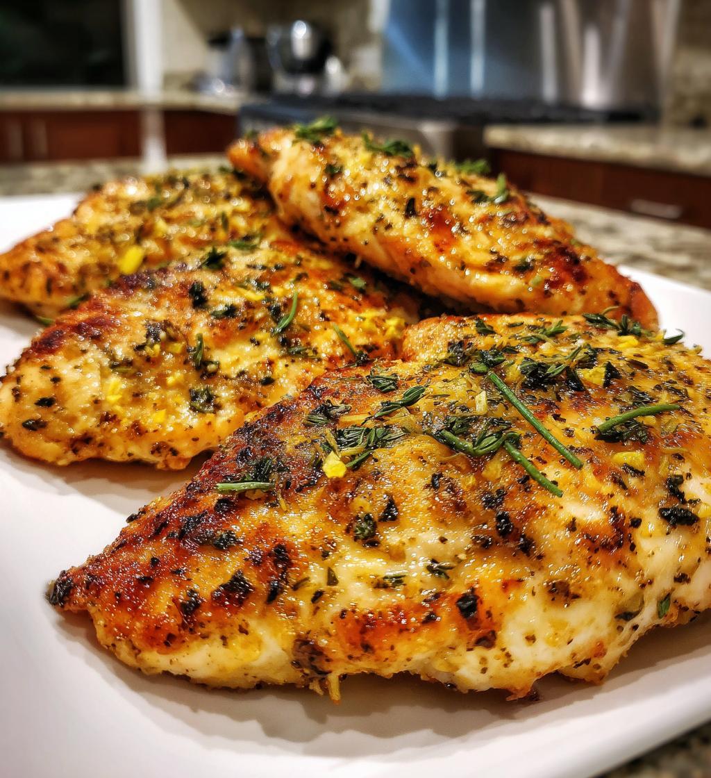 lemon pepper chicken cutlets - detail 1
