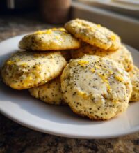 lemon poppy seed cheesecake cookies