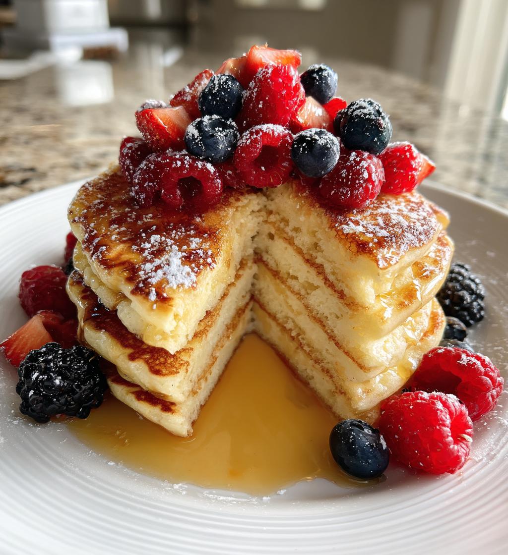 lemon ricotta pancakes
