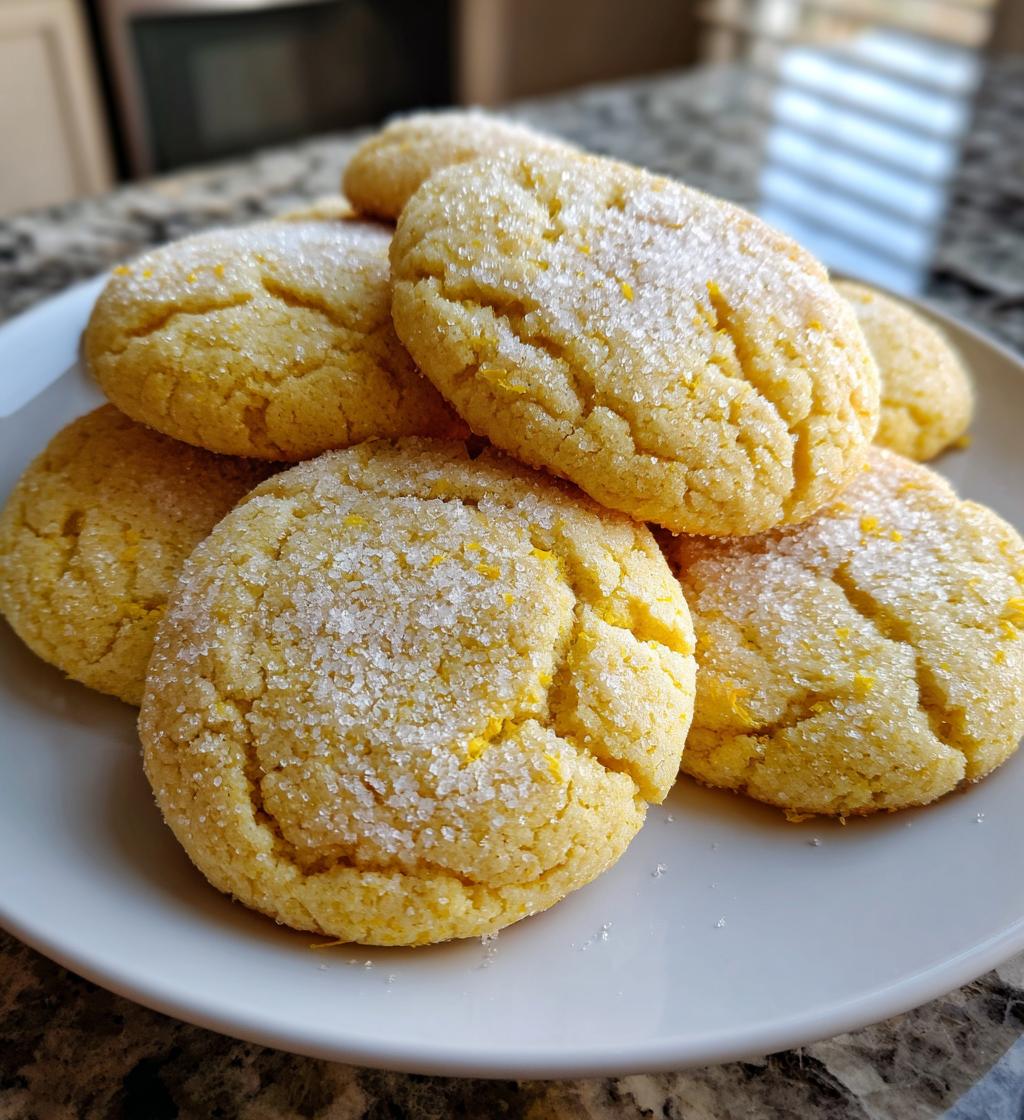 lemon sugar cookies recipe