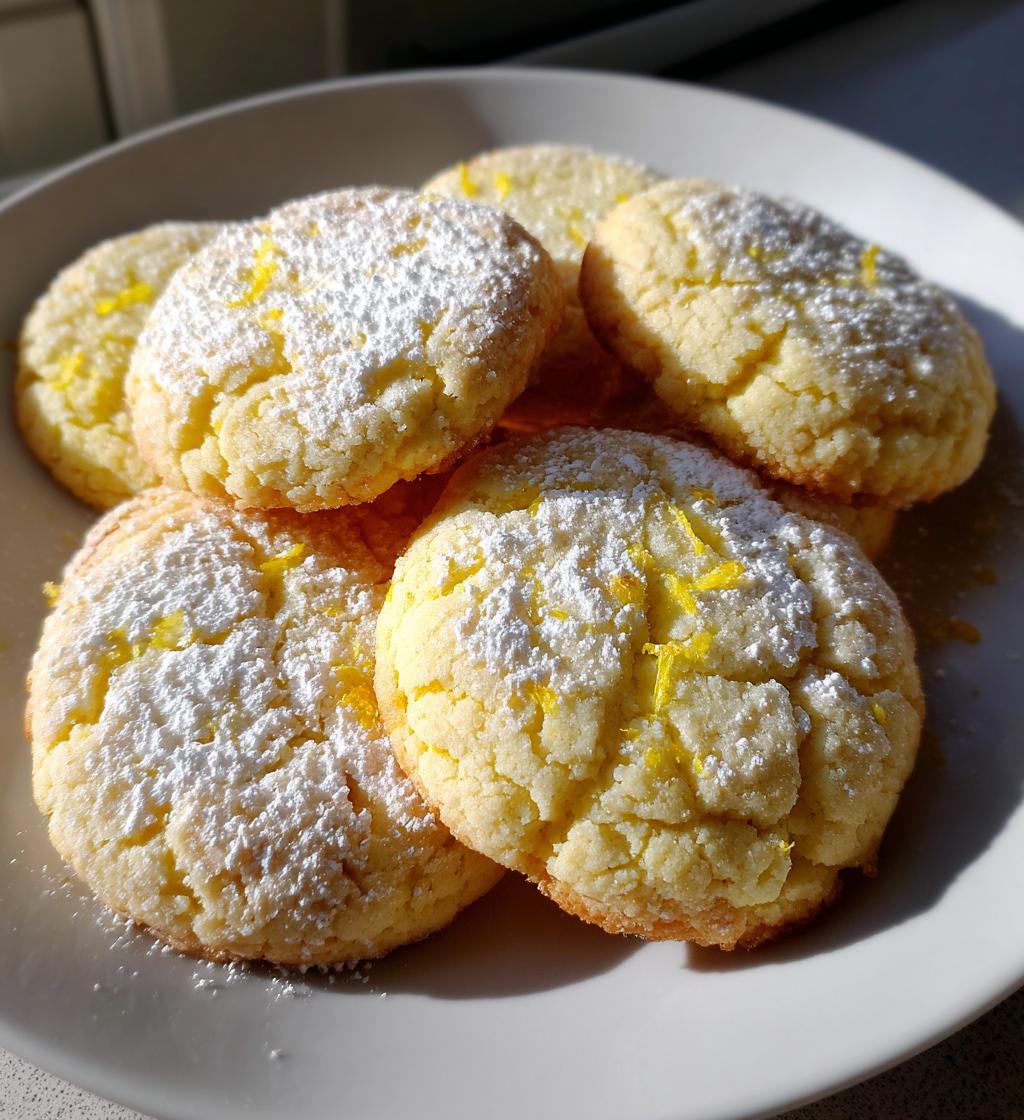 lemon sugar cookies recipe