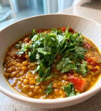 lentil curry with coconut milk
