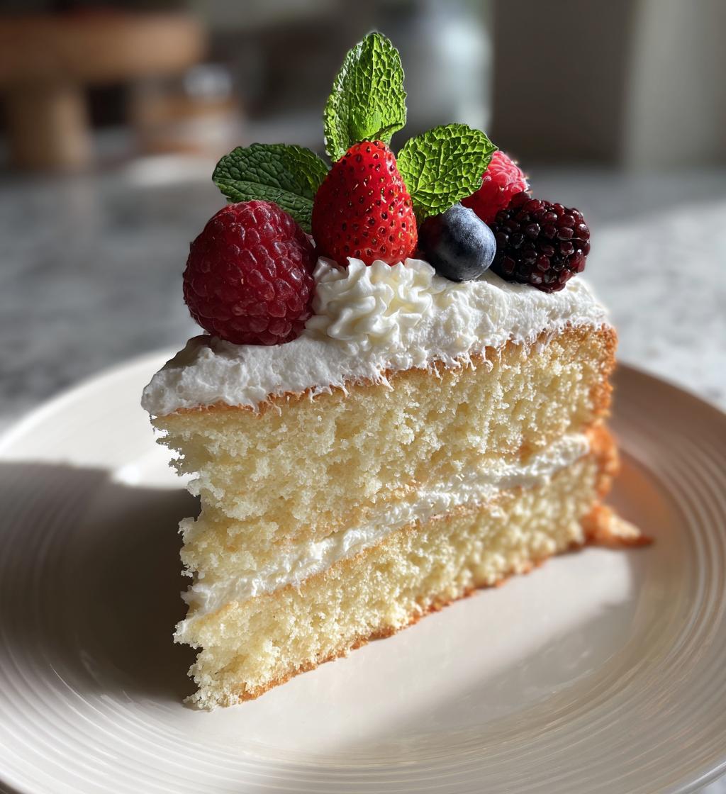 light fluffy yogurt cloud cake