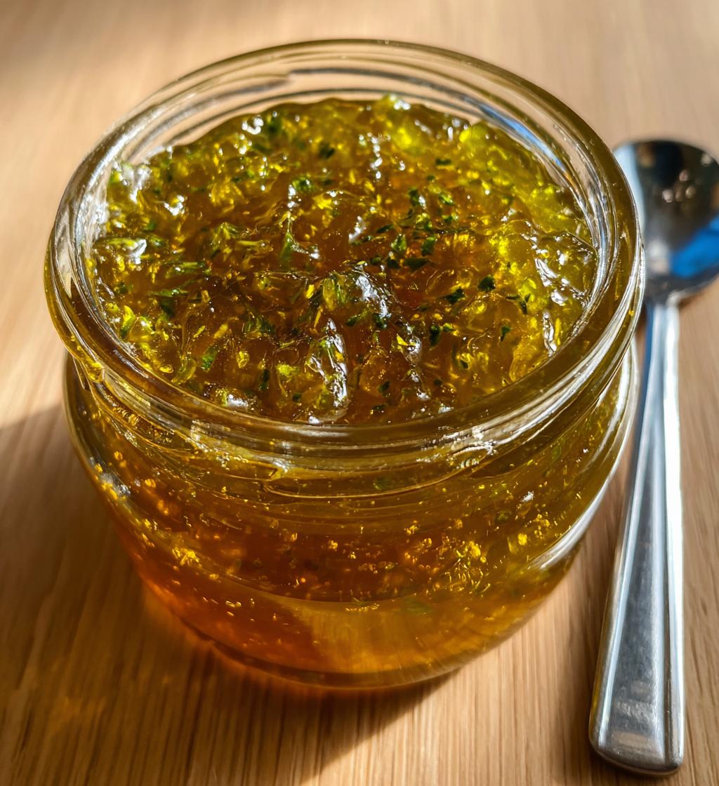 lime marmalade - detail 1