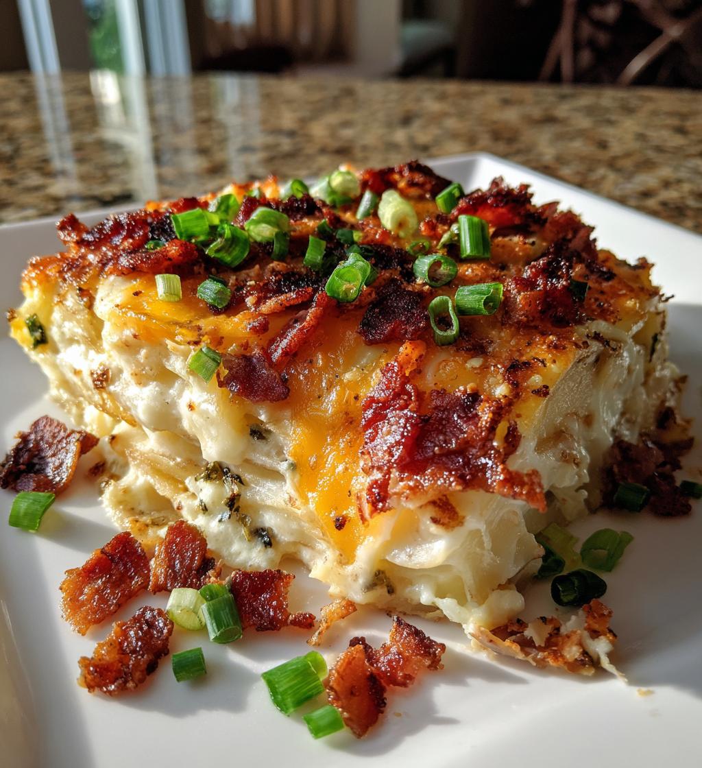 loaded scalloped potatoes