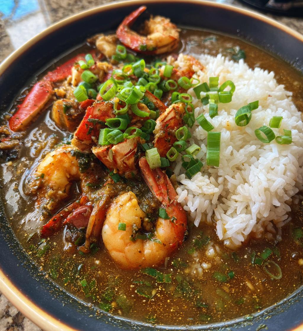louisiana seafood gumbo