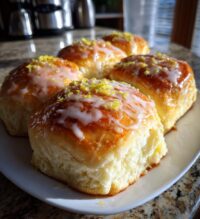 lusciously soft lemon rolls