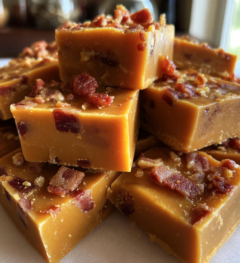 maple bacon fudge