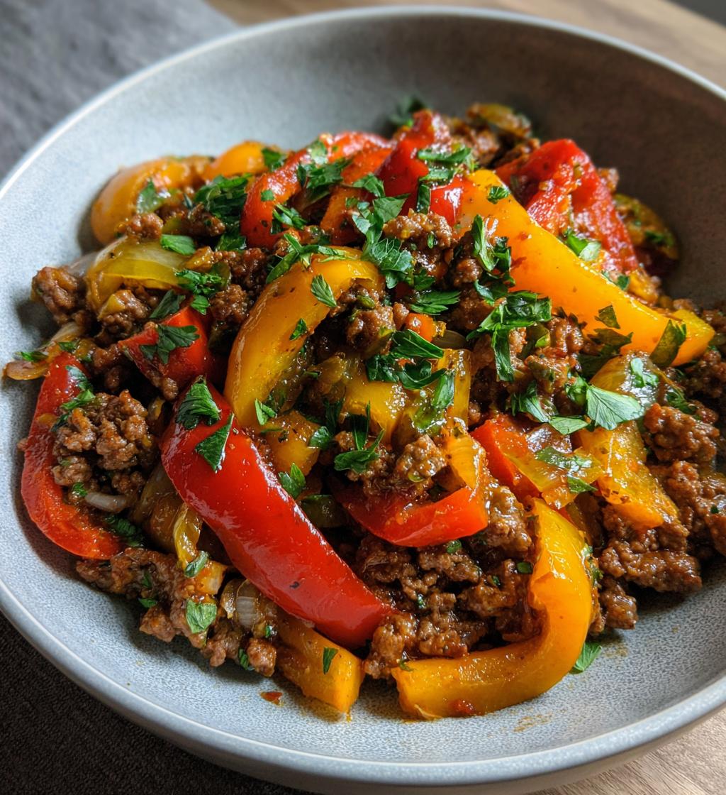 mediterranean ground beef stir fry recipe