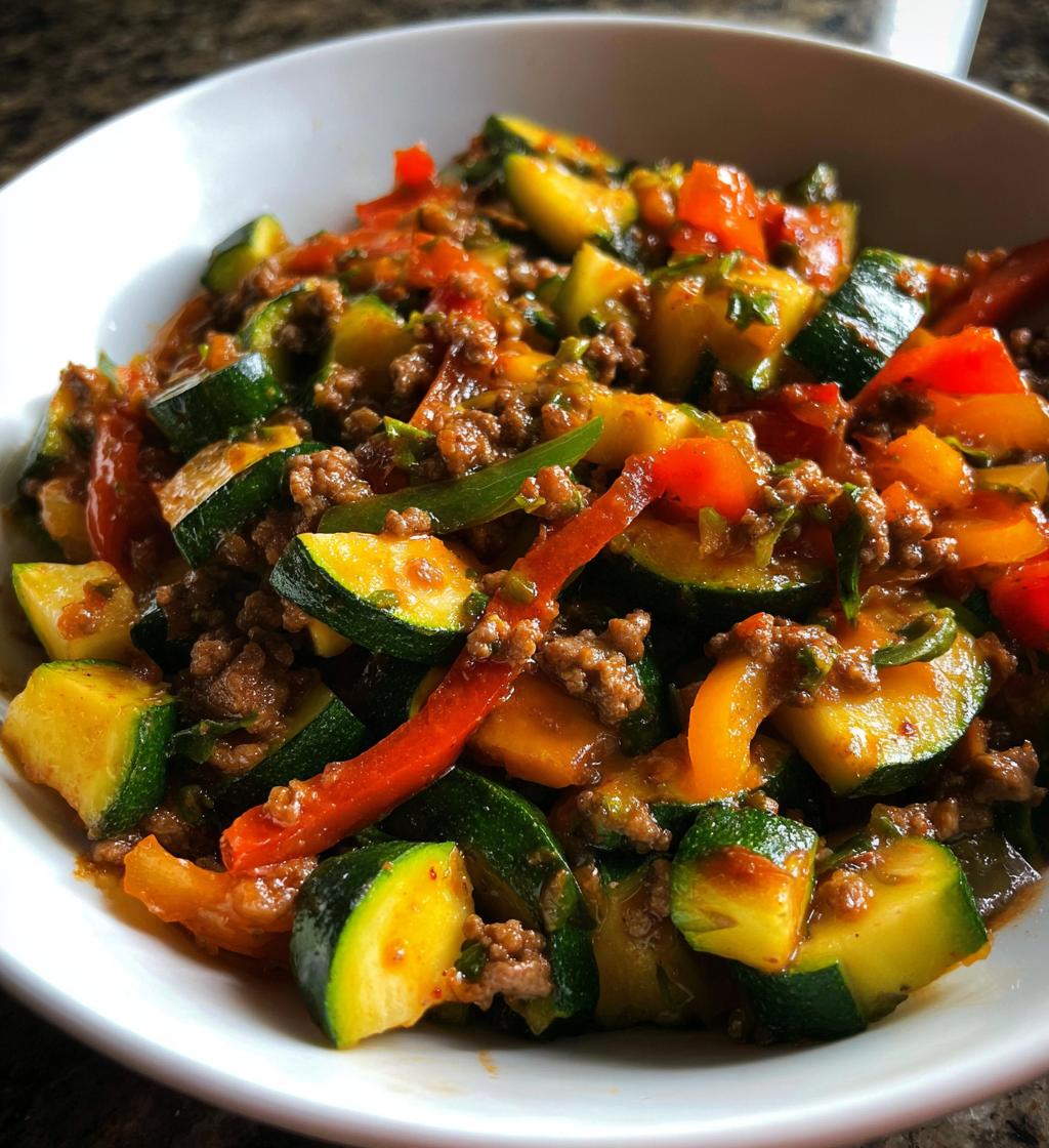 mediterranean ground beef stir fry recipe