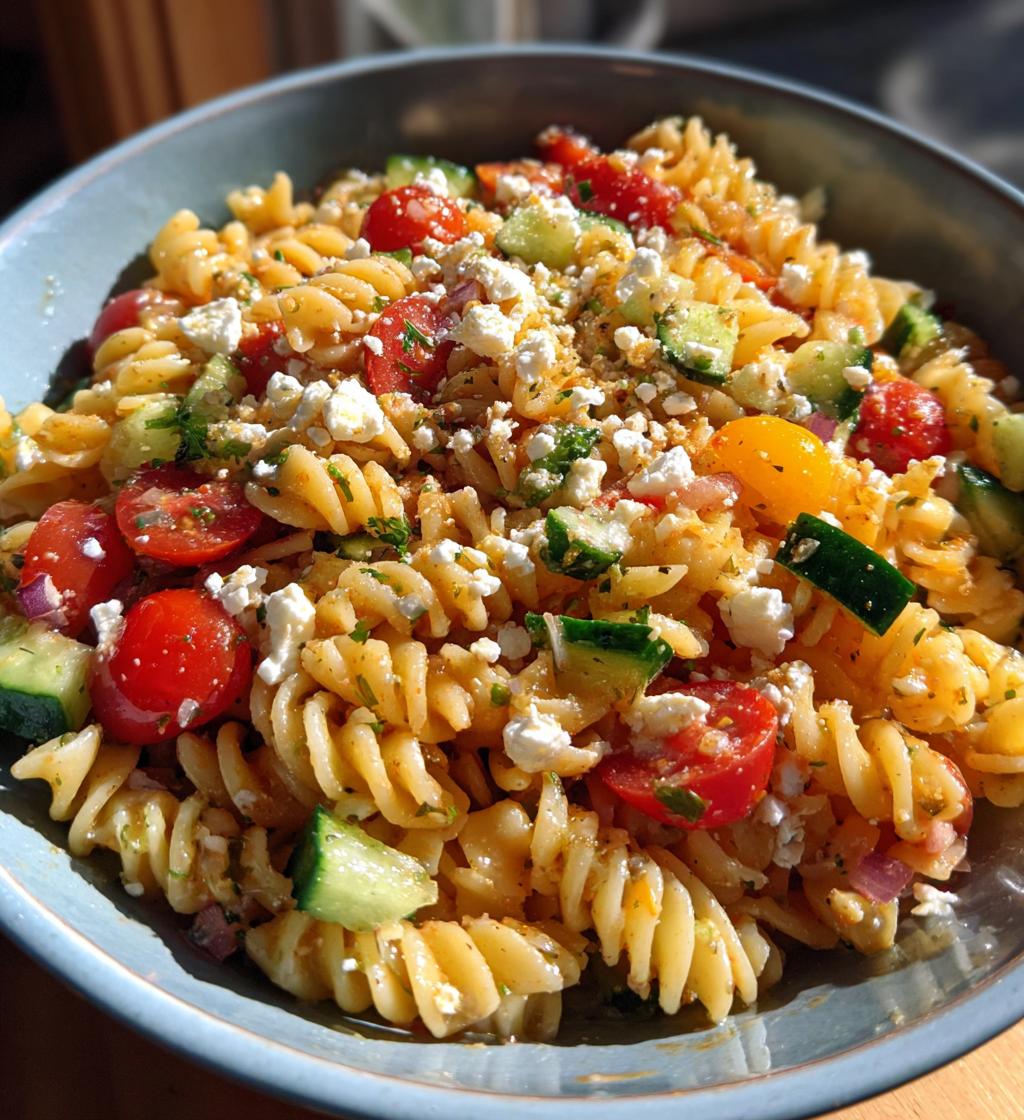 mediterranean pasta salad