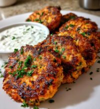 mediterranean salmon patties