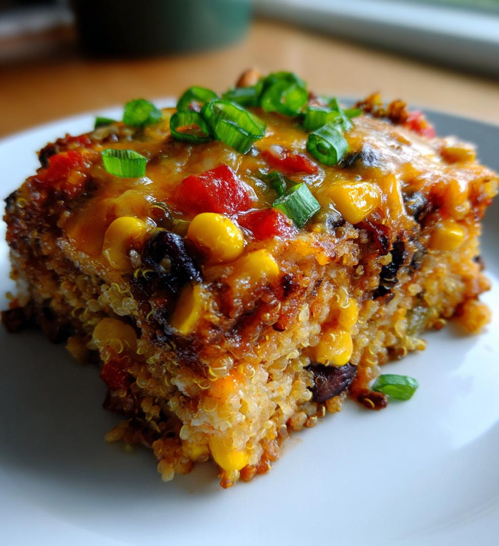 mexican quinoa casserole - detail 1