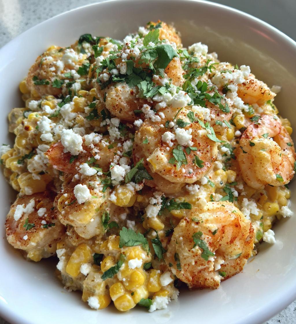 mexican street corn shrimp