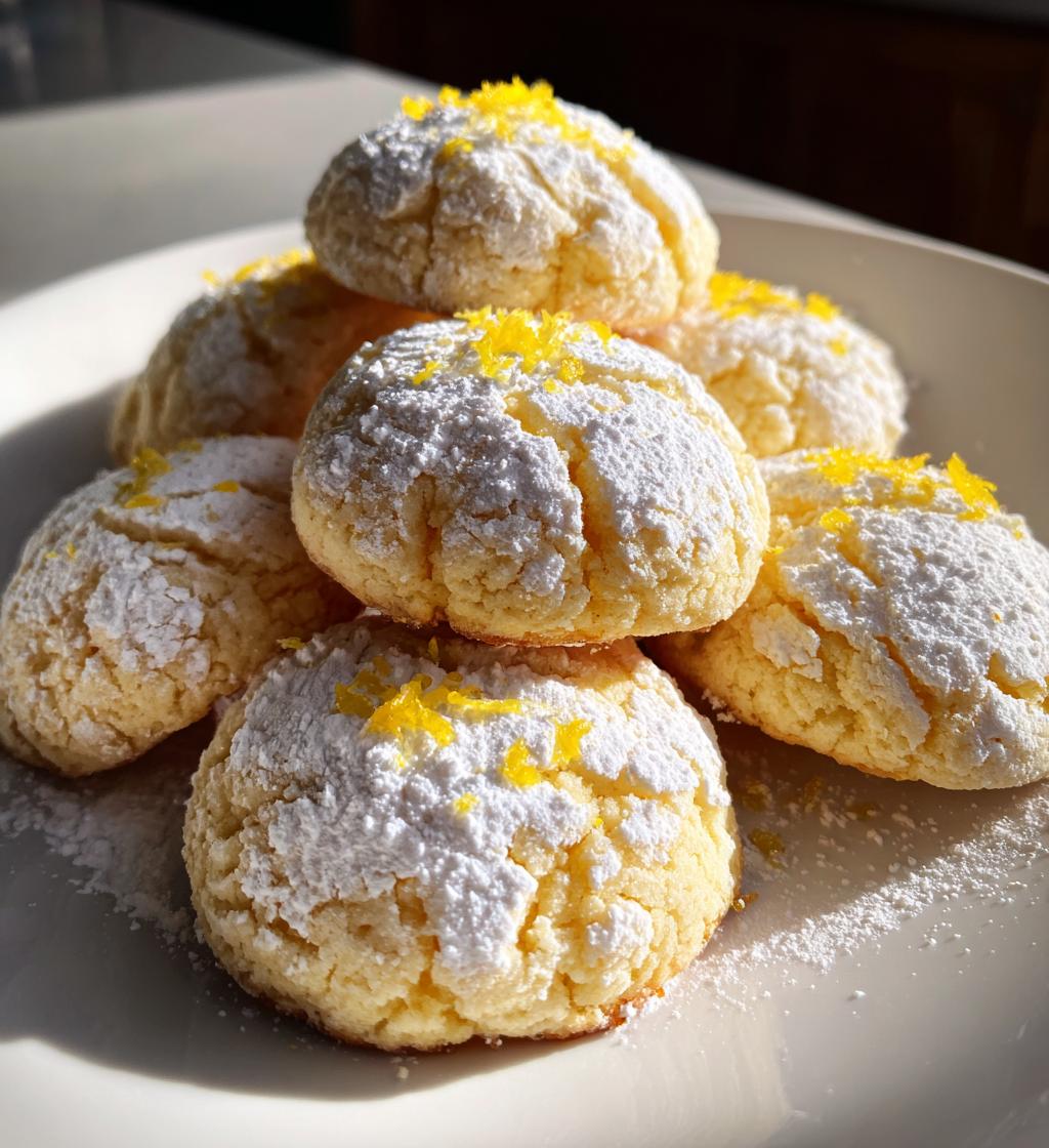 meyer lemon meltaways - detail 1