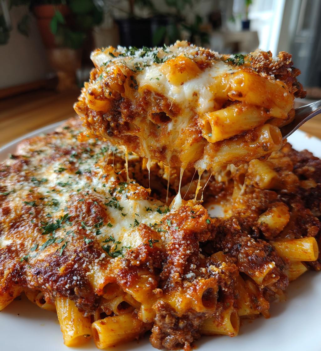 million dollar baked ziti - detail 1