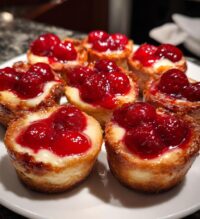 mini cherry cream cheese pies