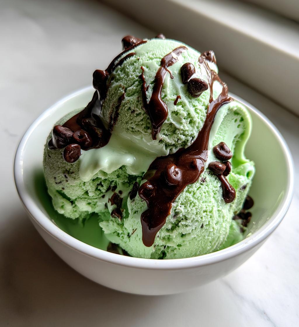 mint chocolate chip ice cream