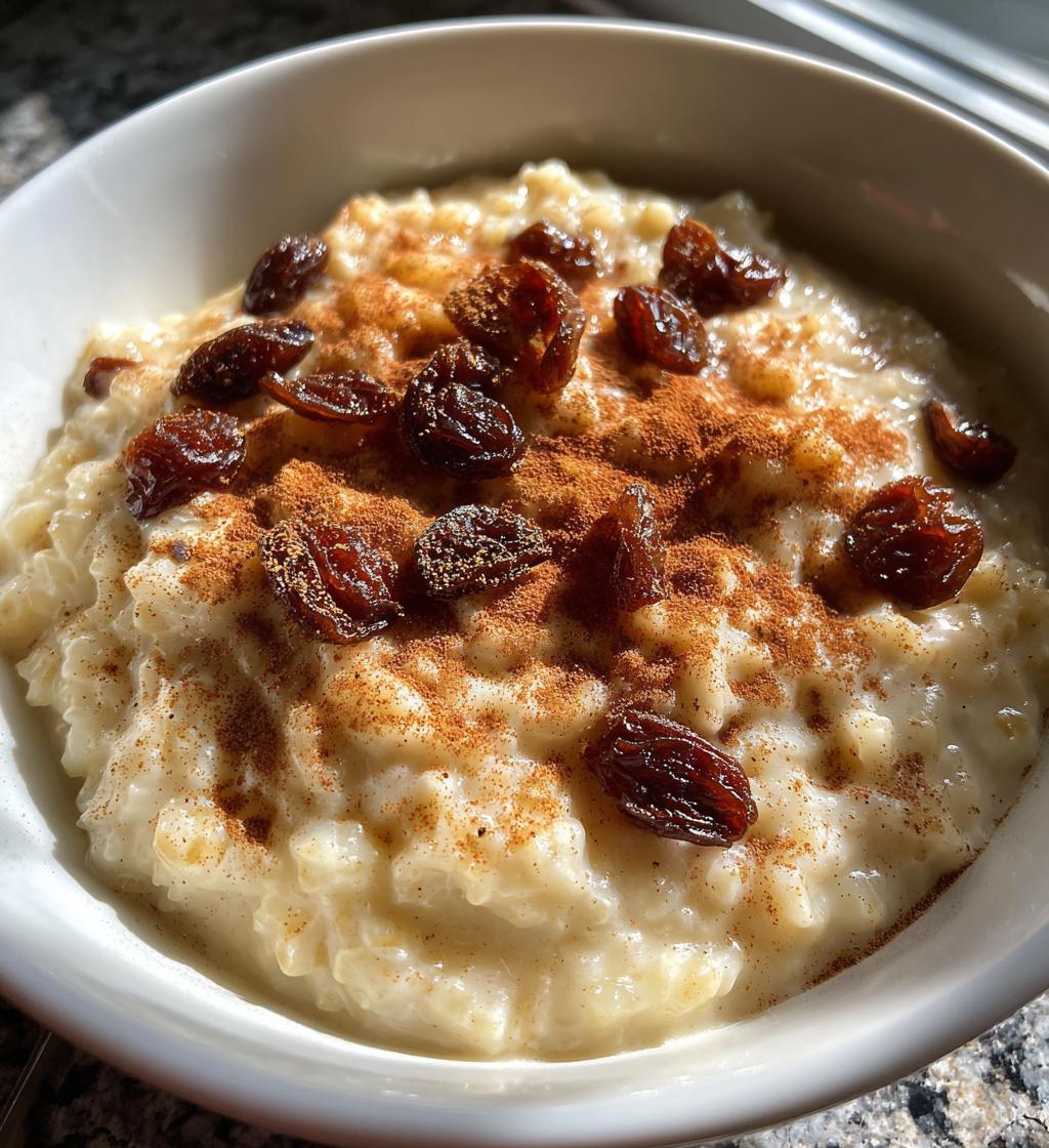 moms old fashioned rice pudding - detail 1