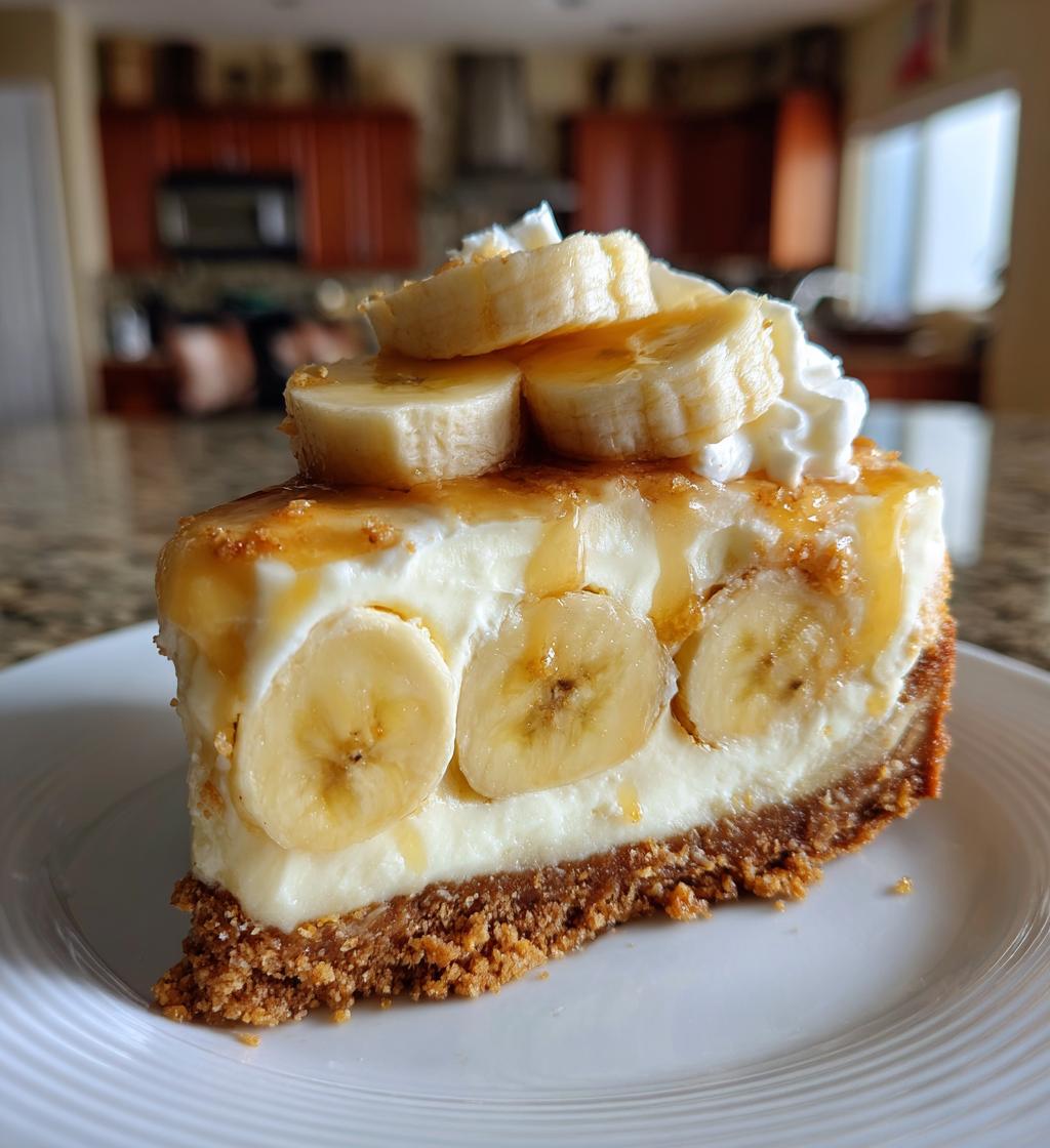 no bake banana pudding cheesecake