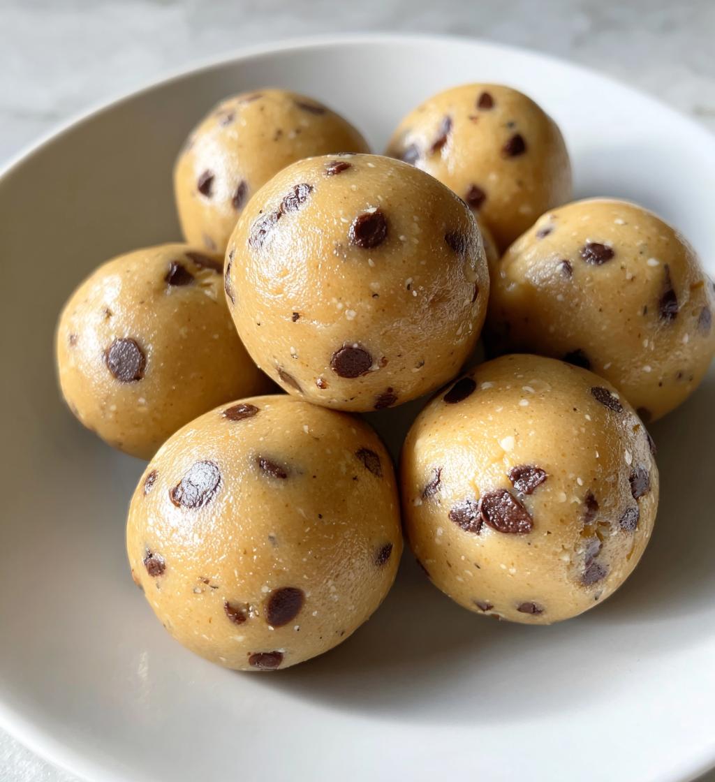 no bake cookie dough bites