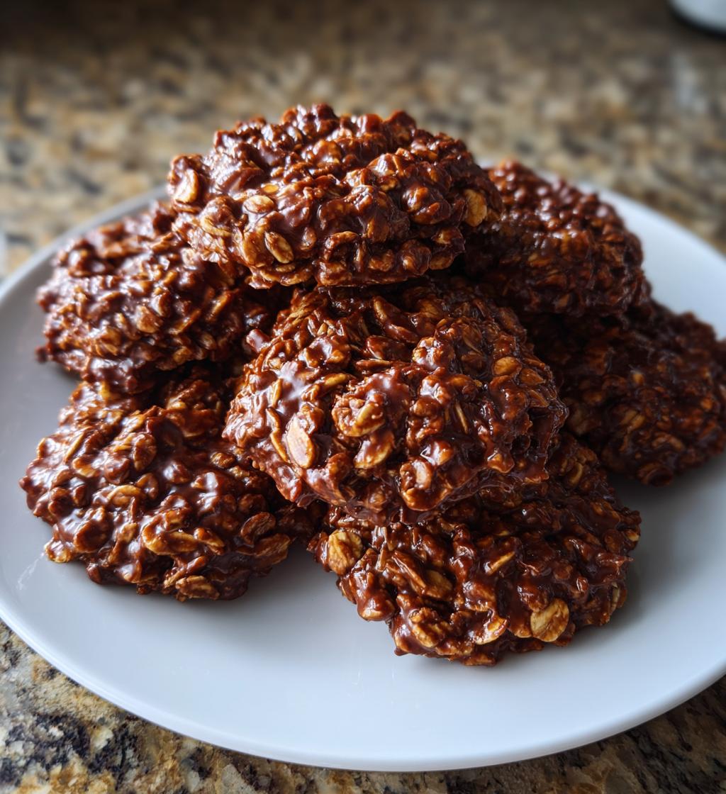 no bake oatmeal cookies
