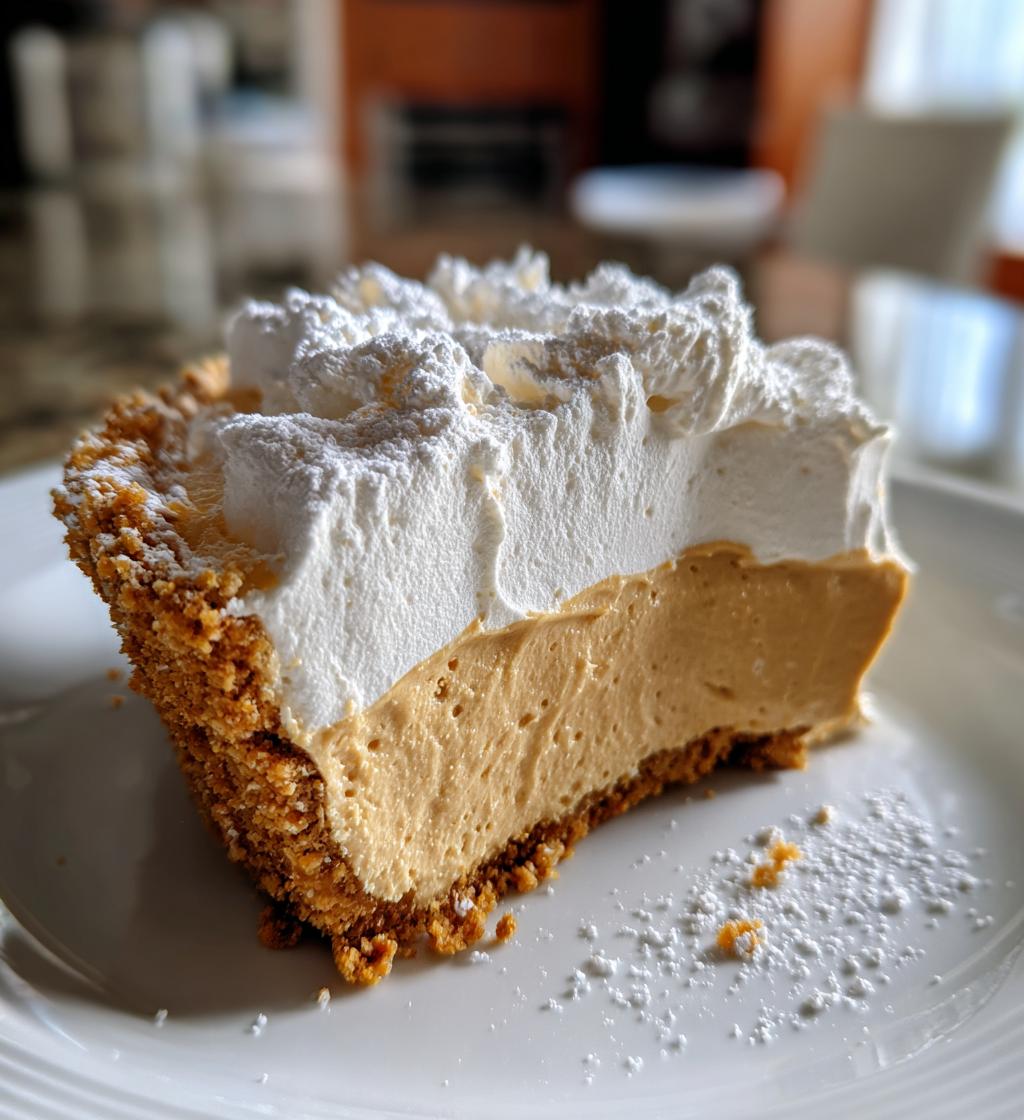 no bake peanut butter pie