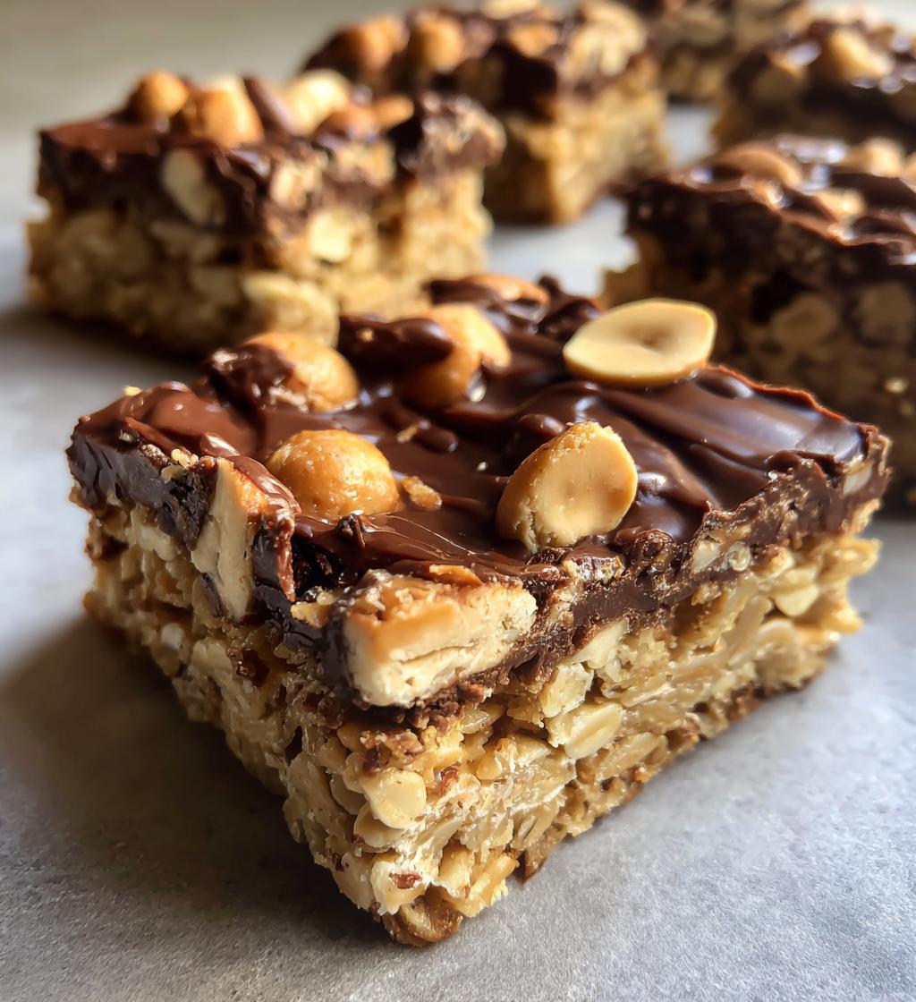 no bake post workout snickers cookie - detail 1